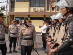 Polres Bojonegoro Gelar Apel Kesiapsiagaan, Personel dan Sarpras Dicek