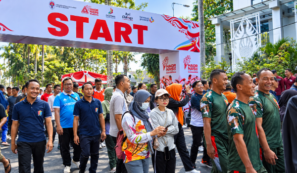 Peserta Haornas ke-43 di Kabupaten Bojoegoro, Jum'at (25/9/2026)