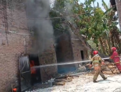 Oven Tembakau di Temayang Bojonegoro Terbakar, Kerugian Capai Rp 65 Juta