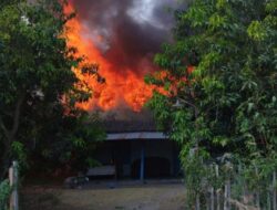 Rumah Warga Banjarejo Bojonegoro Ludes Terbakar
