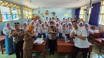 Cegah Kenakalan Remaja, Kapolres Bojonegoro Edukasi Pelajar SMAN 1