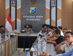 Polres Bojonegoro Gelar Audiensi dengan SPBU, Perkuat Pengawasan Distribusi BBM