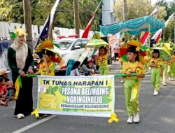 1.500 Anak TK Meriahkan Pawai Payung Hias HJB Bojonegoro ke-349