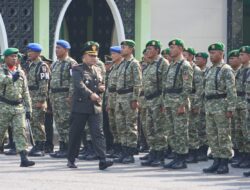 Dandim Bojonegoro Pimpin Upacara HUT ke-81 TNI, Tekankan Prajurit Harus Adaptif