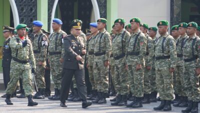 Dandim Bojonegoro Pimpin Upacara HUT ke-81 TNI, Tekankan Prajurit Harus Adaptif